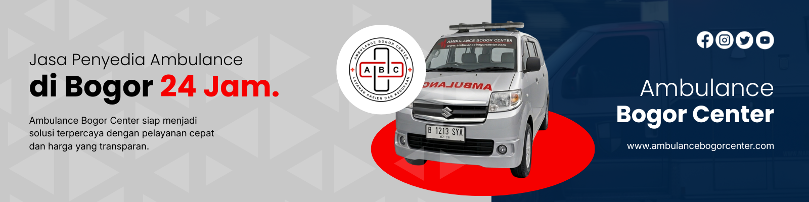 sub banner ambulance bogor center